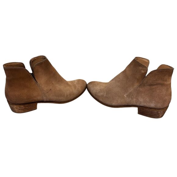 Splendid Hamptyn Suede Leather Ankle Boots Tan Beige Size 9 - Picture 3 of 14